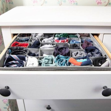 Органайзер для нижнего белья на ящик Grey Set