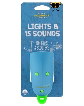 Звуковой сигнал Nano HORNIT Синий/Зеленый