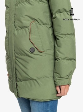 płaszcz Roxy Ellie Plus - GQQ0/Bronze Green