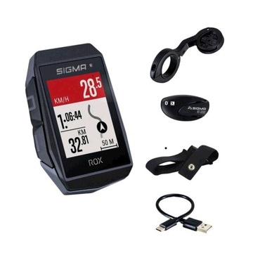Licznik komputer rowerowy SIGMA ROX 11.1 EVO czarny GPS