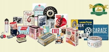 Оригинальная банка Harley-Davidson с ностальгическим искусством