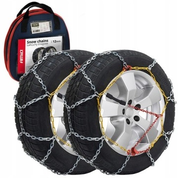 ŁAŃCUCHY ŚNIEGOWE NA KOŁA 120 12mm 215/55R18