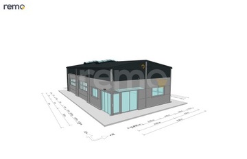 Стальной зал 100м2