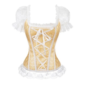 Sexy Gothic Princess Costume Short Sleeves Lace Up