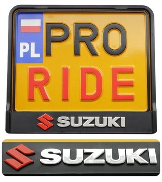 3D RAMKA Tablicy rejestracyjnej MOTOCYKL SUZUKI