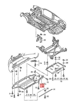 AUDI A4 ALLROAD QUATRO SPOILER KOLA LEVÝ PŘEDNÍ