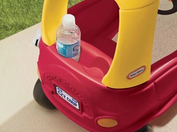 Little Tikes RIDE-OVER Уютная коляска-купе Красный АВТОМОБИЛЬ ДЕТСКАЯ ПЛОЩАДКА АВТОМОБИЛЬ
