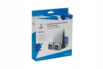 ЗАРЯДНАЯ СТАНЦИЯ ОХЛАЖДАЮЩЕЙ ПОДСТАВКИ PLAYSTATION 5