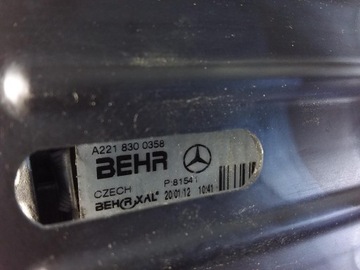 MERCEDES S500 W221 FL VÝPARNIK KLIMATIZACE