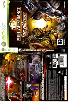 XBOX 360 MORTAL KOMBAT VS DC UNIVERSE
