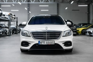 Mercedes Klasa S W222 Limuzyna Facelifting 2.9 400d 340KM 2018 Mercedes S 400 Dociągi. Head Up. Burmester., zdjęcie 2