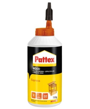 Klej do drewna PATTEX EXPRESS 750g szybkoschnący