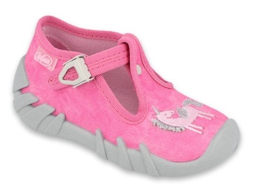 Buty dla dzieci SPEEDY Befado jednorożec różowe [rozmiar stopy: 21]