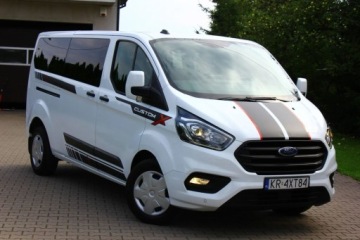 Ford Transit Custom I 2022 Ford Transit Custom 2.0 TDCI 130KM L2H1 9 OS. LONG Salon PL Bezwypadkowy 1