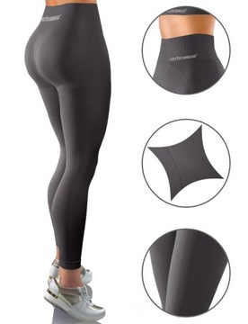 FIT LEGGINSY Damskie Sesto Sesnso Thermo - S/M