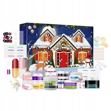 АДВЕНТ-КАЛЕНДАРЬ КОСМЕТИКА 24 ДНЯ