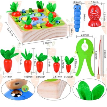 ZABAWKI MONTESSORI, DREWNIANE ZABAWKI ROZWIJAJĄCE ZDOLNOŚCI MOTORYCZNE
