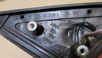 НАРУЖНОЕ ЛЕВОЕ ЗЕРКАЛО 5 PIN BMW 5 E39 LIFT OE EUROPA TOLEDOBLAU
