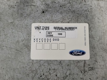 MONDEO MK4 S-MAX LIFT 12r РАДИО CD НАВИГАЦИЯ