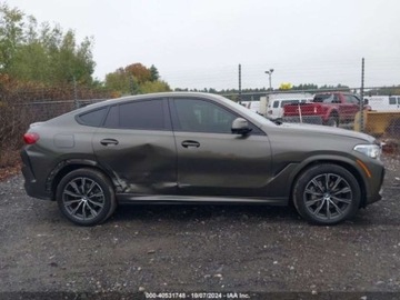 BMW X6 G06 2022 BMW X6 xDrive40i, 3.0l, od ubezpieczalni 3.0 Benzyna 335KM, zdjęcie 4
