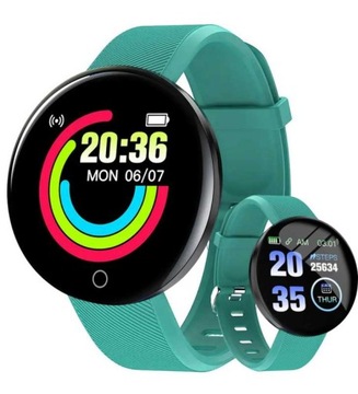 SMARTWATCH SMARTBAND OPASKA SPORTOWA FITNESS D18