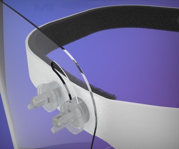 Защита лица Защита лица, открывающийся козырек, маска