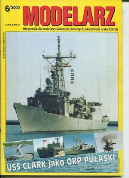 Modelarz 6/2000 ORP Pułaski, op proj 971 Szczuka-B