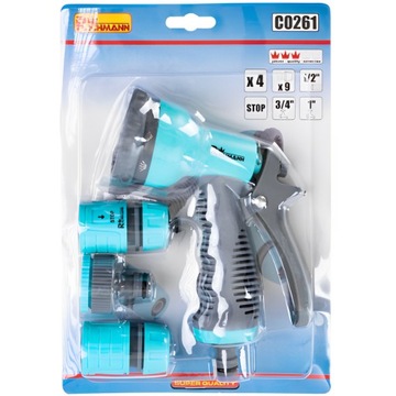 НАБОР САДОВОГО СПРИНТЕРА - ПИСТОЛЕТ + НАКОНЕЧНИКИ RICHMANN C0261