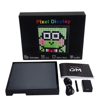 СВЕТОДИОДНАЯ ЛАМПА ПИКСЕЛЬ ЭКРАН PIXEL ART BLUETOOTH 32 X 32 SMART