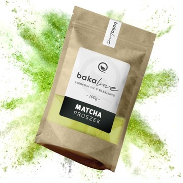 Matcha zielona herbata proszek ŚWIEŻA 100g PREMIUM