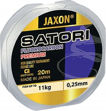 Żyłka Jaxon Satori Fluorocarbon 0,25mm / 20m