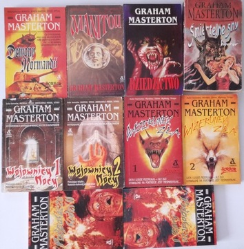 Graham Masterton PODPALACZE 1,2 Wizerunek zła 1,2 WOJOWNICY MOCY 1,2