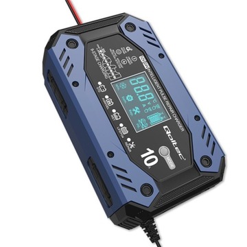 Интеллектуальное зарядное устройство Qoltec STD AGM GEL LiFePO4 | Прямой