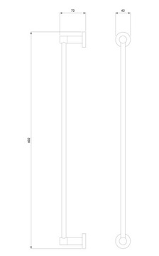 СОВРЕМЕННЫЙ ПРОЕКТ Держатель для туалетной бумаги Omnires