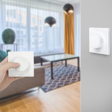 СВЕТОДИОДНЫЙ КОНТРОЛЛЕР НАСТЕННАЯ ПАНЕЛЬ K1 ЧЕРНЫЙ