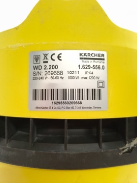 Odkurzacz Karcher WD 2.200 1.629-556.0