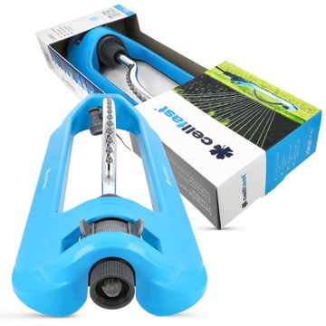 Садовый разбрызгиватель Cellfast TURBO IDEAL с 18 насадками для газона 240 м2