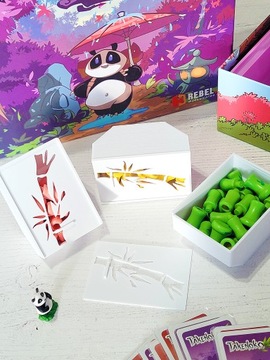 Takenoko pojemnik pudełko zamykane bambus 3szt. bi