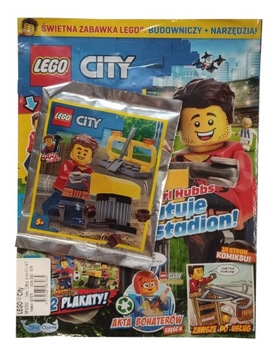 Magazyn LEGO City Minifigure Czasopismo - 06/2020 - Budowniczy i narzędzia