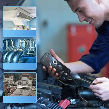 ИНСПЕКЦИОННАЯ КАМЕРА-ЭНДОСКОП 2x КАМЕРЫ ANDROID IPHONE ДЛЯ ТЕЛЕФОНА 6LED 3M CE