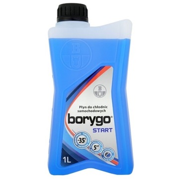 BORYGO START płyn do chłodnic niebieski -35°C 1L