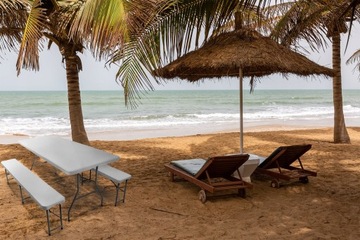 РАСШИРЯЕМЫЙ СТОЛ + 2 Скамейки КОМПЛЕКТ ДЛЯ КЕЙТЕРИНГА 180 СМ В СЛОЖЕННОМ ЧЕМОДАНЕ XXL