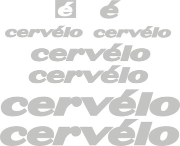 CERVELO 181-3R białe naklejki RÓŻNE KOLORY