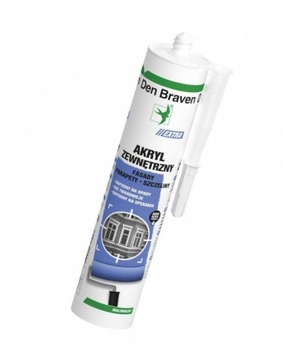 Akryl Zewnętrzny Extra Den Braven Biały 280 ml