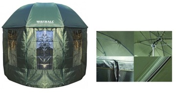 MISTRALL PARASOL PVC Z OSŁONĄ 3m 4 OKNA MOSKITIERA