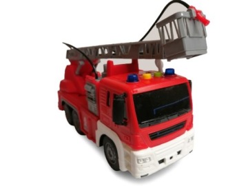ПОЖАРНАЯ ПОЖАРНАЯ МАШИНА С НАСОСОМ И ЛЕСТНИЦЕЙ
