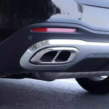 НАКЛАДКИ НА ВЫХЛОПНЫЕ НАКЛАДКИ MERCEDES GLE GLS GLC AMG