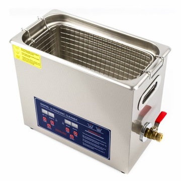 УЛЬТРАЗВУКОВАЯ ОЧИСТИТЕЛЬНАЯ ВАННА 6Л 430ВТ + КОРЗИНА