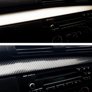 4D УГЛЕРОДНАЯ Фольга Карбоновый шпон Черный Черный Автомобиль 150см x 80см