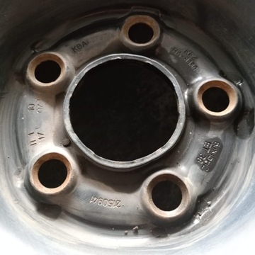 6JX15 ET38 5X100 RÁFKY OCELOVÉ VW SKODA SEAT